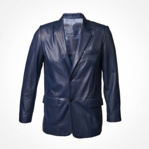 Blazer en agneau bleu - Cosimo