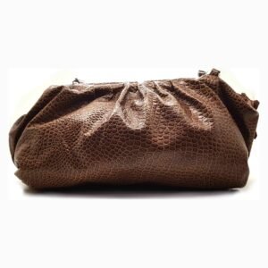 Paolina croco marron