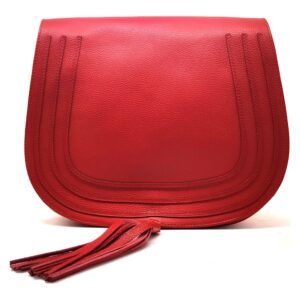 Sac a main porté bandoulière rouge - Bianca