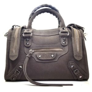 Sac porté épaule gris - Aida