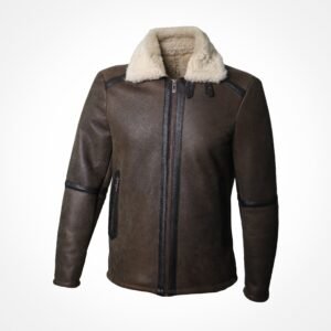 Bombardier en mouton marron - Sergio