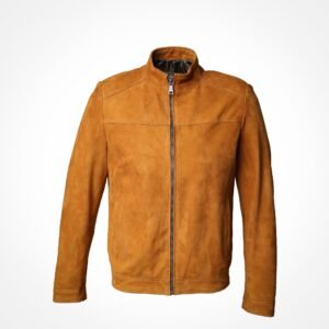 Blouson en daim camel - Baggio
