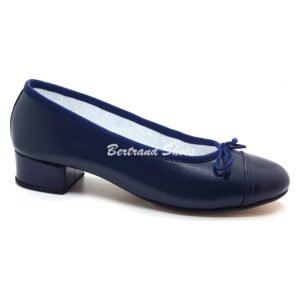 Ballerines a demi talons bleu - Nory2