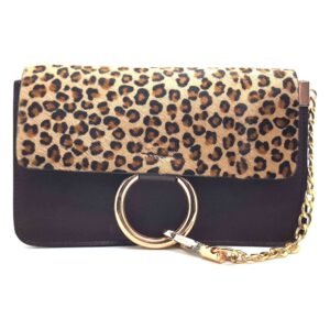 Petit sac porte epaule guepard - Amalia