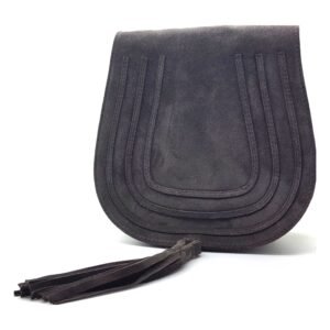 Petit sac daim gris - Viviana